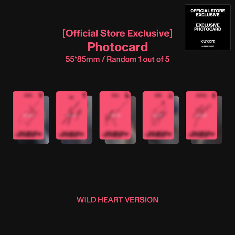 WILD (Wild Heart ver.) - Official Store Exclusive CD + Signed Art Card