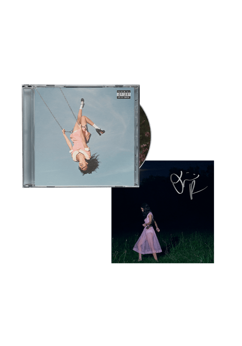 you seem pretty sad for a girl so in love cd + signed art card