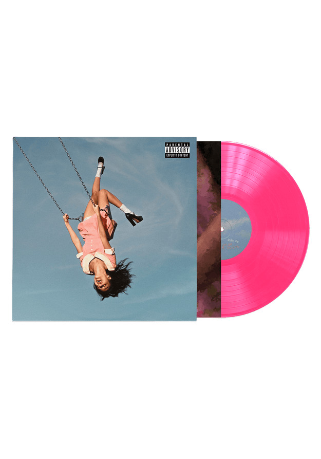 you seem pretty sad for a girl so in love - exclusive 'sticky sweet' hot pink vinyl + signed art card