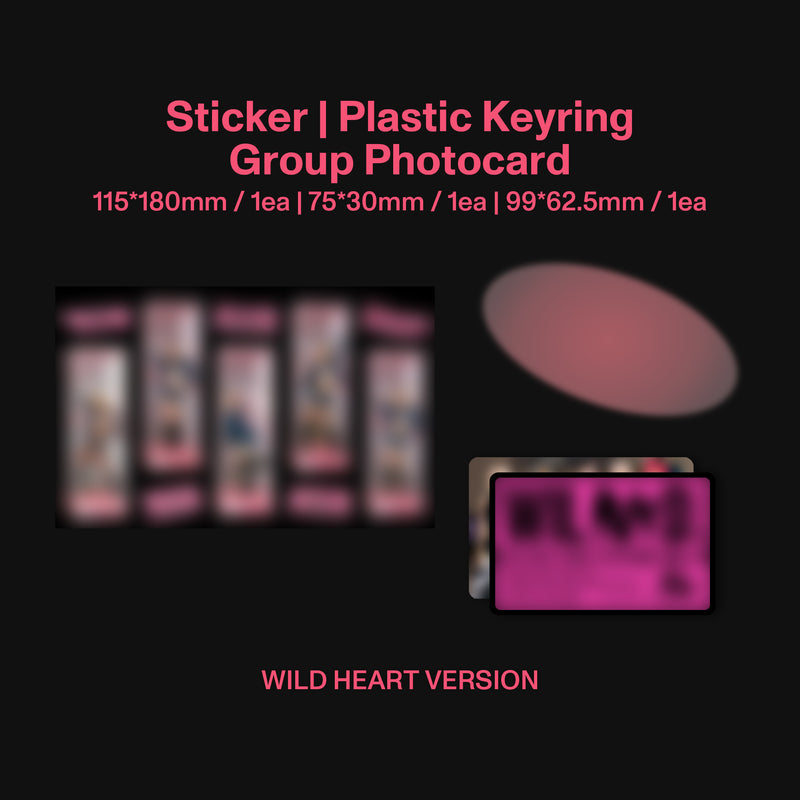 WILD (Wild Heart ver.) - Official Store Exclusive CD + Signed Art Card