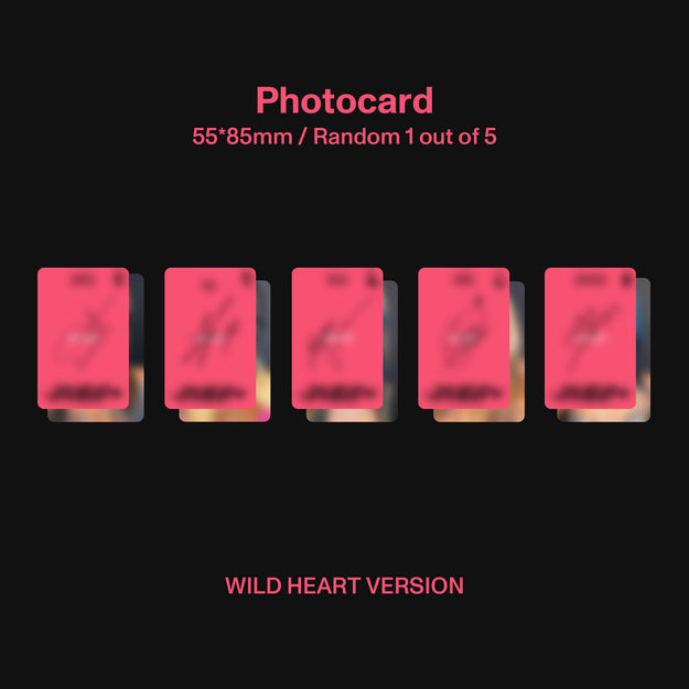 WILD - Wild heart ver. CD