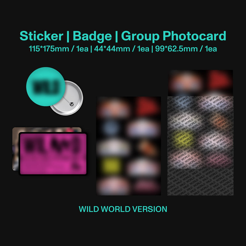 WILD (Wild World ver.) - Official Store Exclusive CD + Signed Art Card