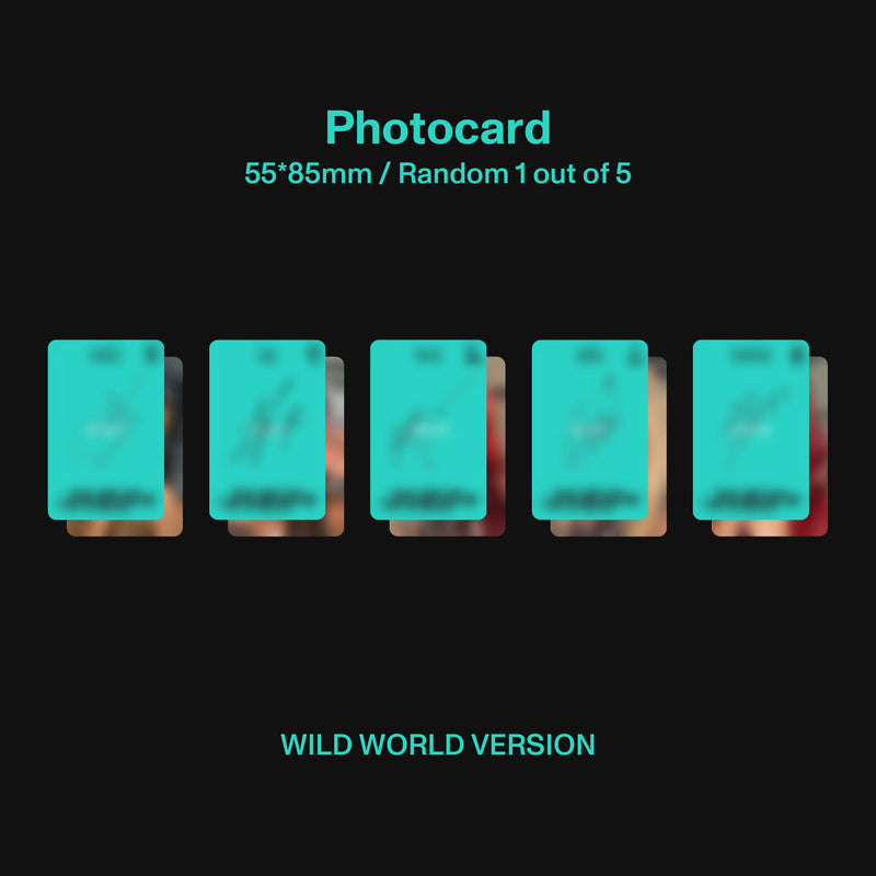 WILD (Wild World ver.) - Official Store Exclusive CD + Signed Art Card