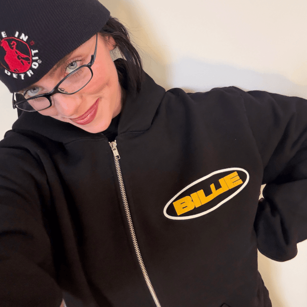 Hit Me Star Black Hoodie