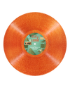 THE LIFE OF A SHOWGIRL: SWEAT AND VANILLA PERFUME PORTOFINO ORANGE GLITTER VINYL