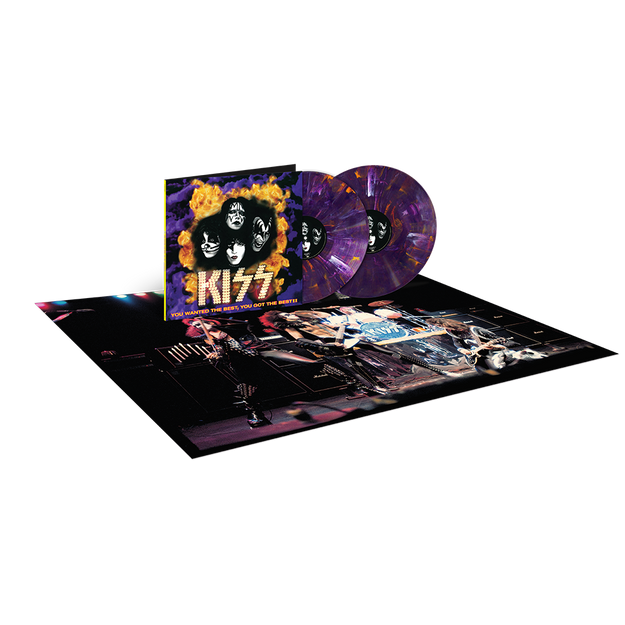 KISS - You Wanted The Best, You Got The Best!! (30th Anniversary) Purple Fire 2LP