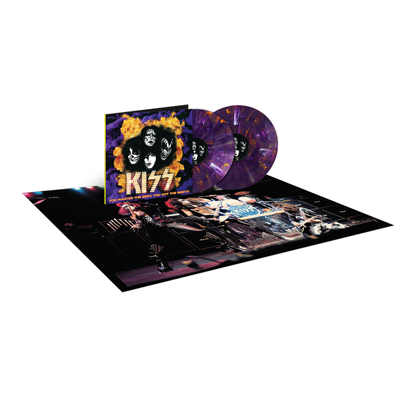 KISS - You Wanted The Best, You Got The Best!! (30th Anniversary) Purple Fire 2LP