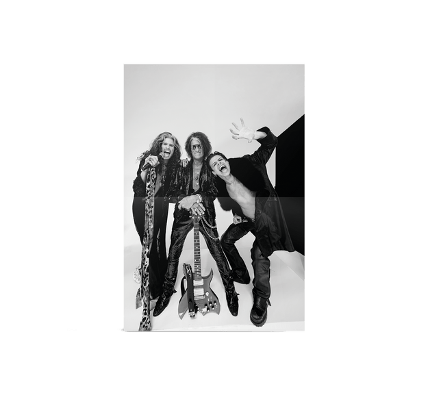 Aerosmith & YUNGBLUD - One More Time - Silver Vinyl (YUNGBLUD Store Exclusive) + Signed Art Card