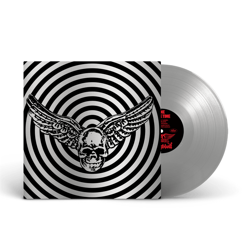 Aerosmith & YUNGBLUD - One More Time - Silver Vinyl (YUNGBLUD Store Exclusive) + Signed Art Card