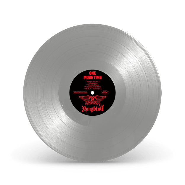 AEROSMITH & YUNGBLUD - ONE MORE TIME - SILVER VINYL (YUNGBLUD STORE EXCLUSIVE)