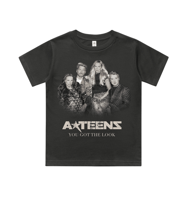A*teens "You Got The Look" - Kids Tee Black