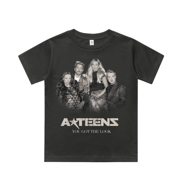 A*teens "You Got The Look" - Kids Tee Black