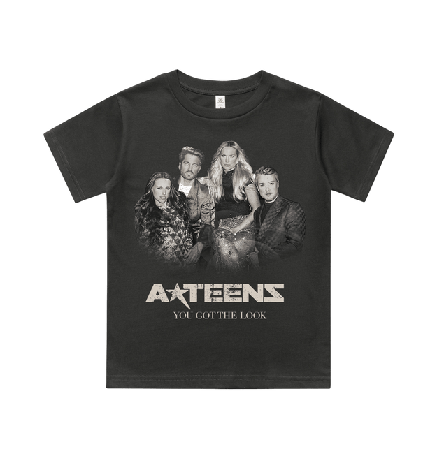 A*teens "You Got The Look" - Kids Tee Black