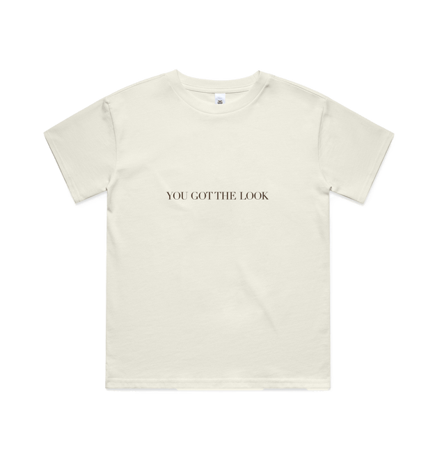 A*teens "You Got The Look" - Kids Tee Ecru