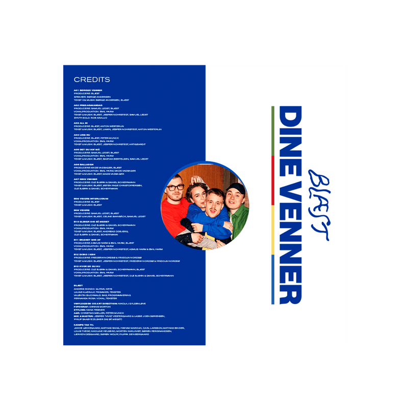 DINE VENNER – STANDARD LP