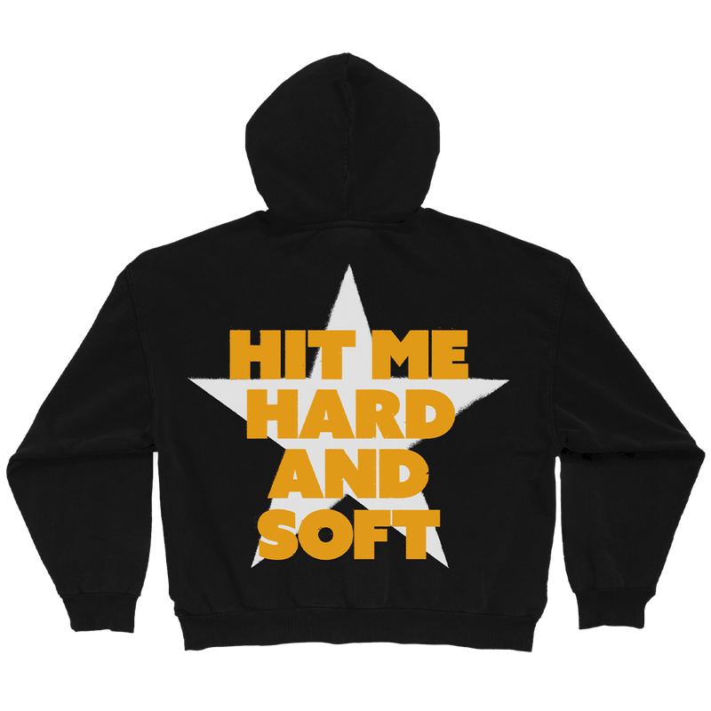 Hit Me Star Black Hoodie