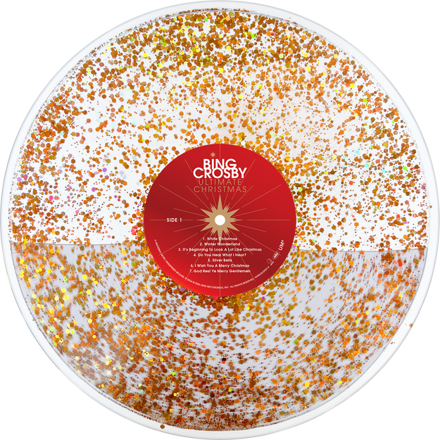 Bing Crosby - Ultimate Christmas (Sparkling Holiday Liquid-Filled) 1LP
