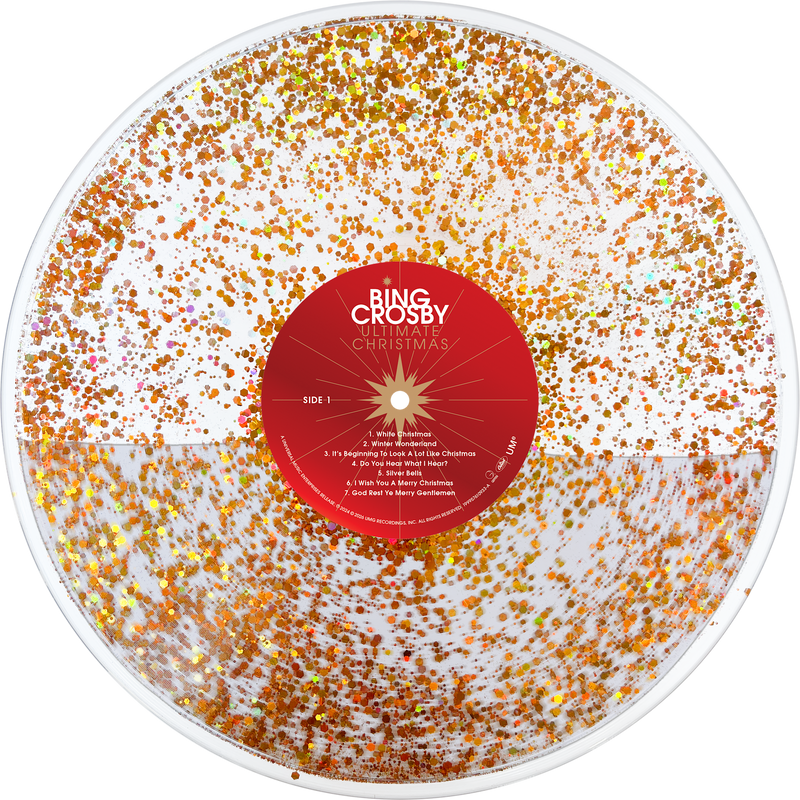 Bing Crosby - Ultimate Christmas (Sparkling Holiday Liquid-Filled) 1LP
