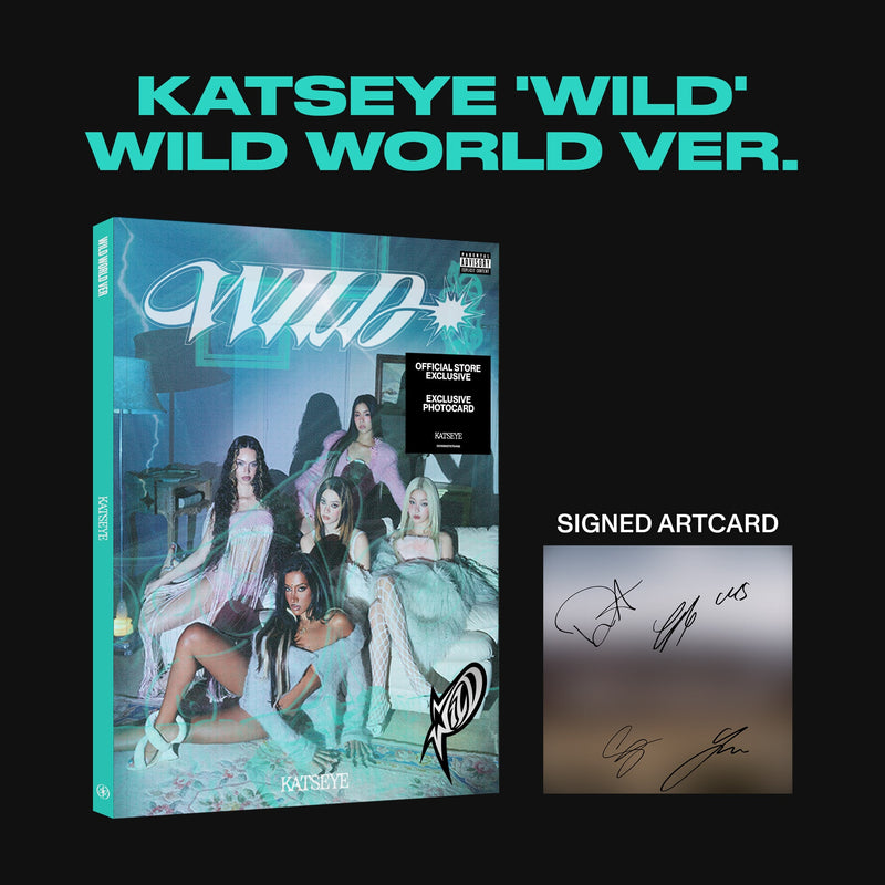 WILD (Wild World ver.) - Official Store Exclusive CD + Signed Art Card