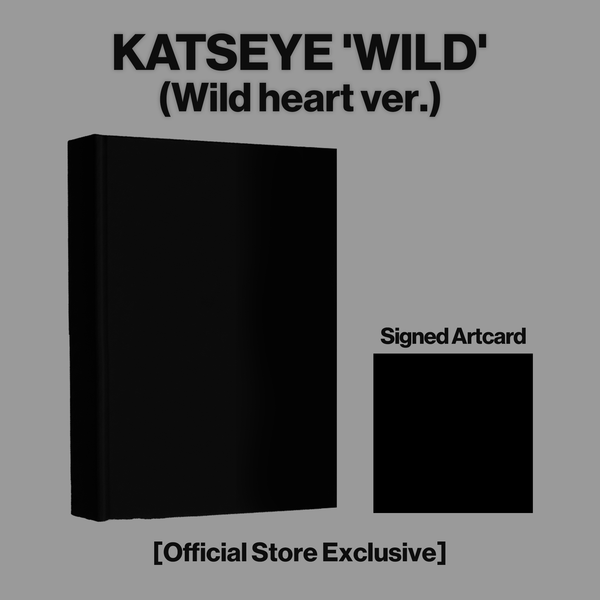 WILD (Wild Heart ver.) - Official Store Exclusive CD + Signed Art Card