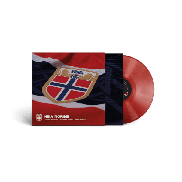 Heia Norge! Rød Vinyl