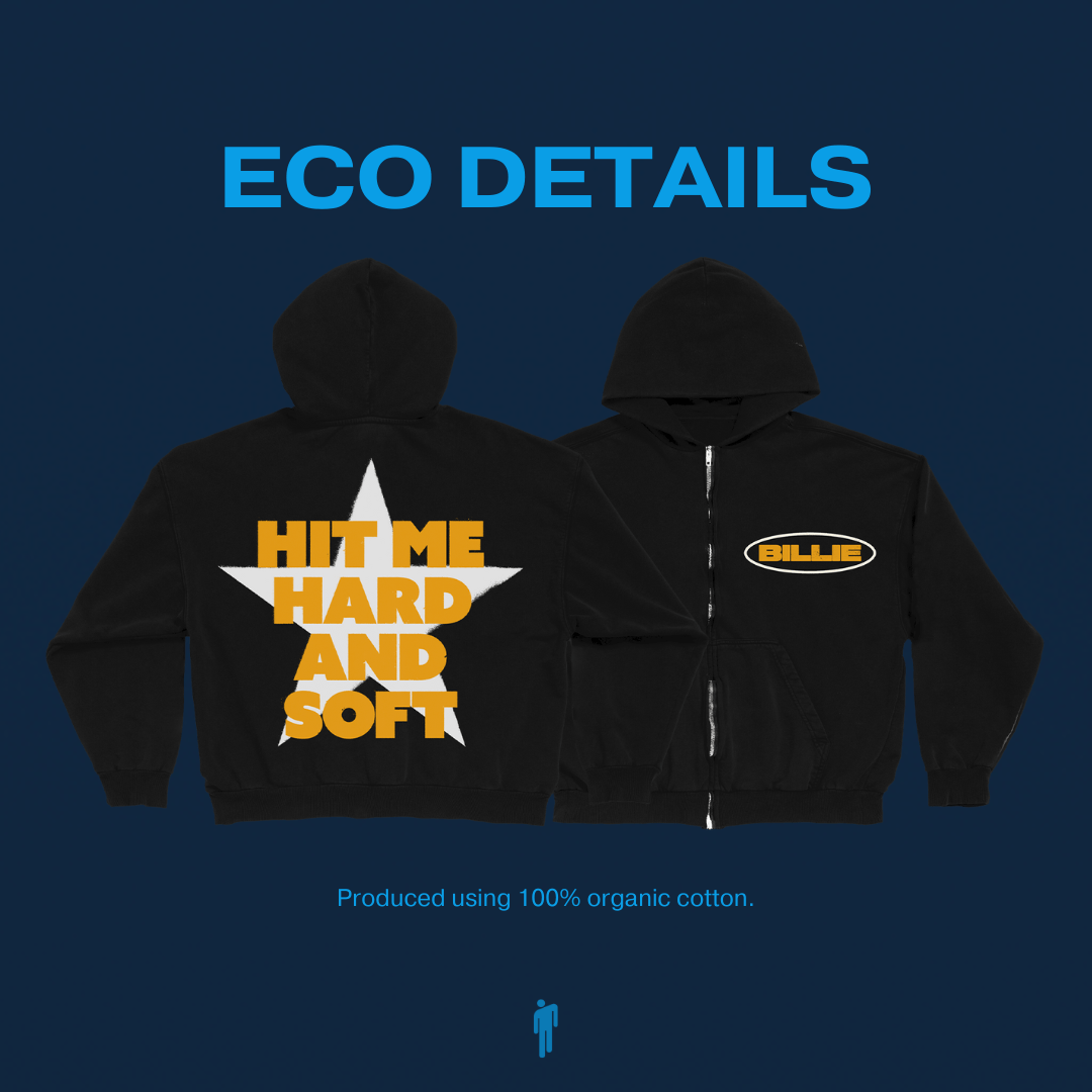 Hit Me Star Black Hoodie
