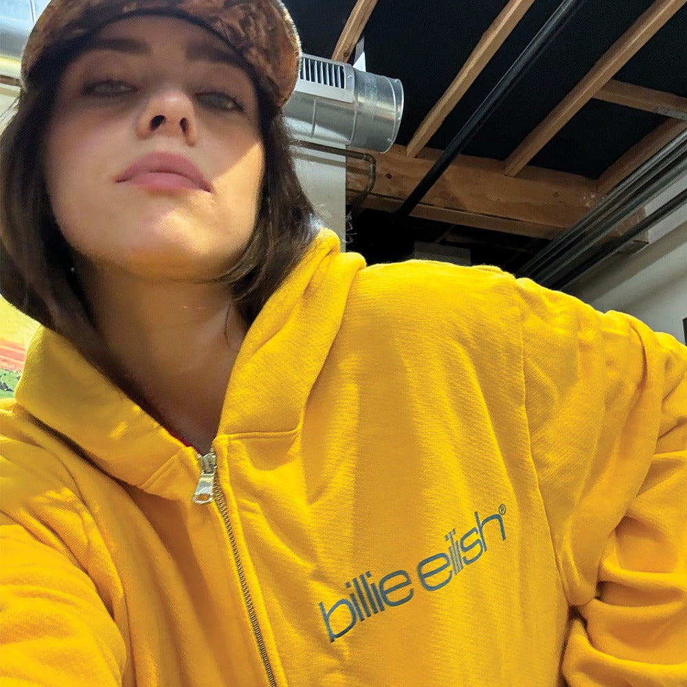 BILLIE YELLOW TOUR ZIP HOODIE - Universal Music Nordics