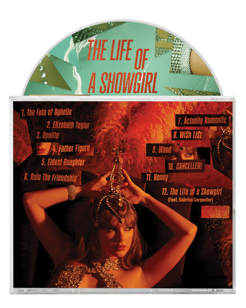THE LIFE OF A SHOWGIRL: SWEAT AND VANILLA PERFUME CD WITH POSTER