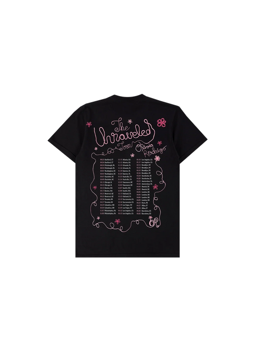 the unraveled tour youth t-shirt