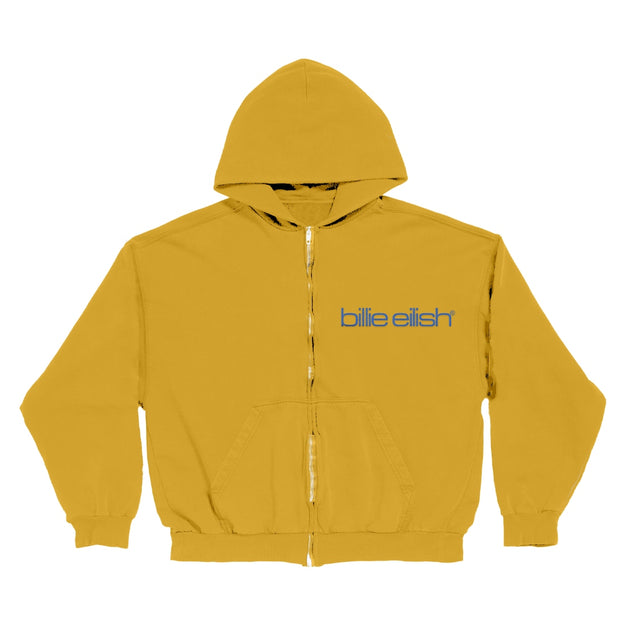BILLIE YELLOW TOUR ZIP HOODIE