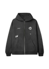 petal zip hoodie