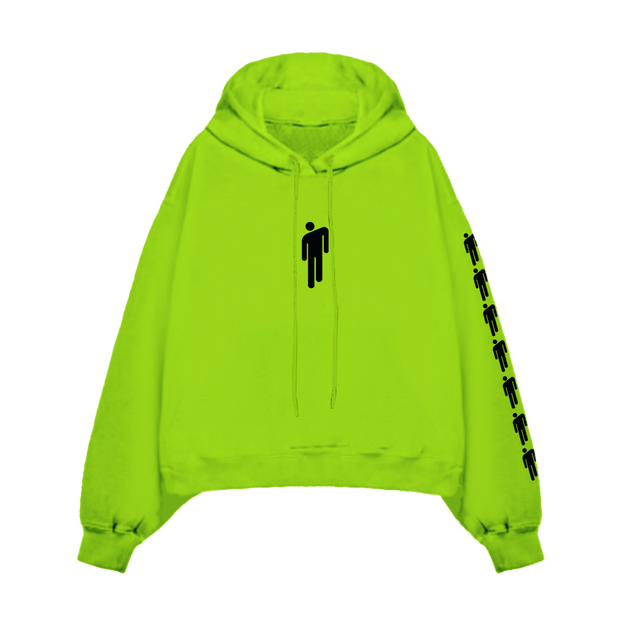 Hanging Blohsh Green Hoodie