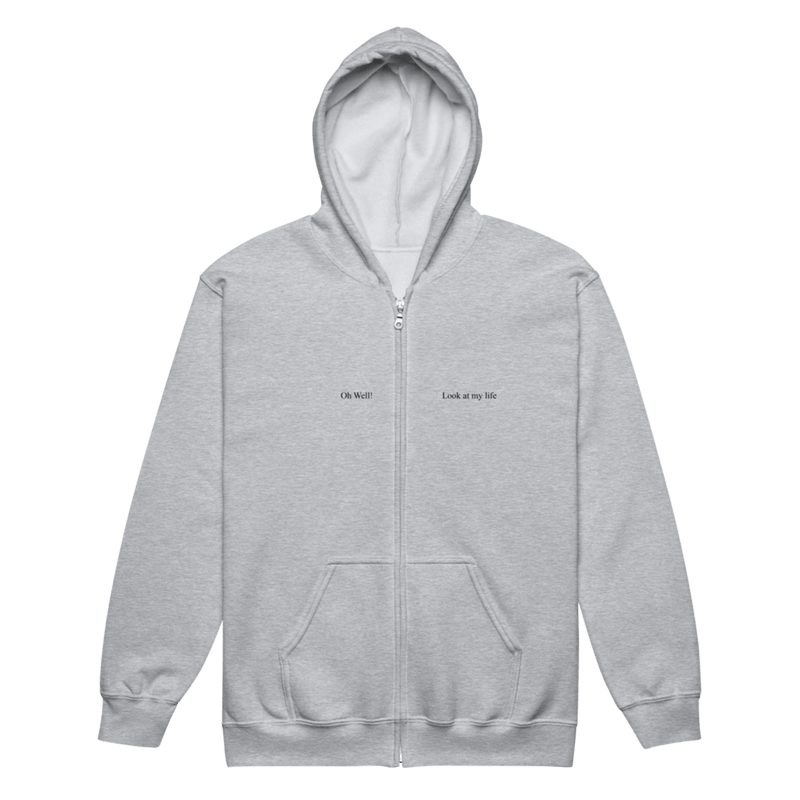 Daughter from Hell Tracklist Zip-Up Hoodie