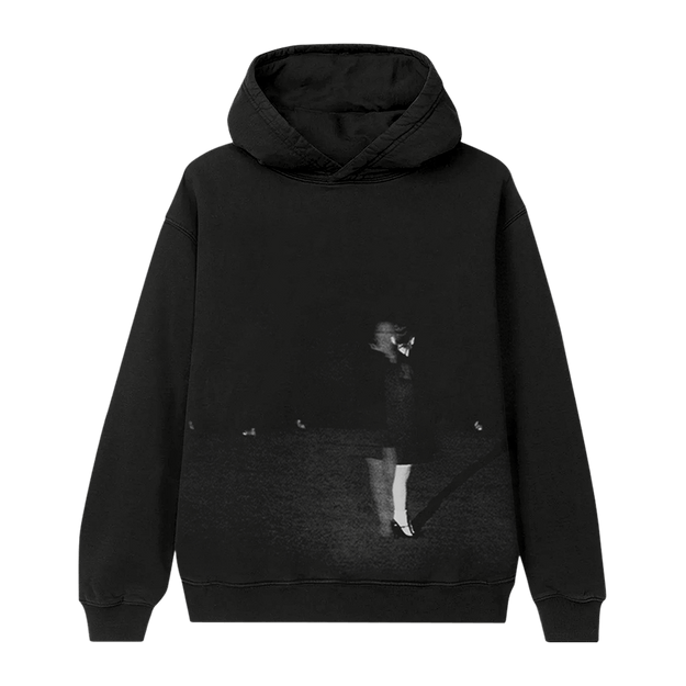 bunnies hoodie (black)