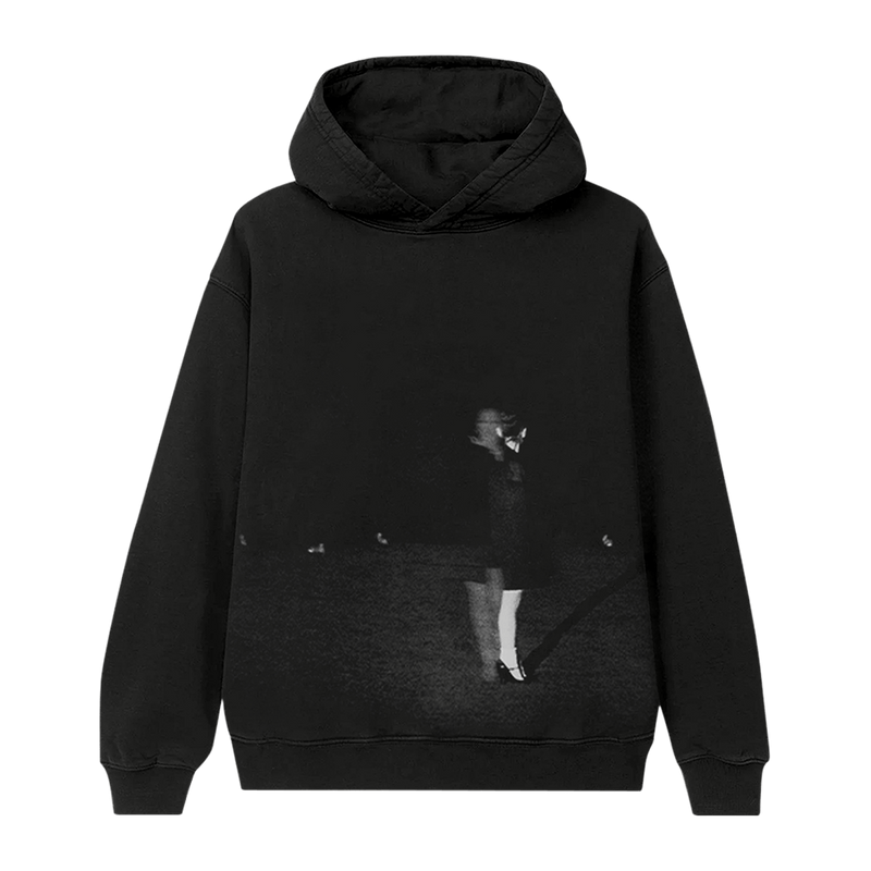 bunnies hoodie (black)