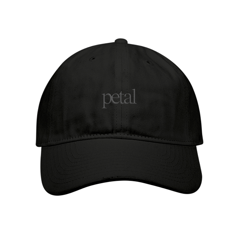 petal hat (black)