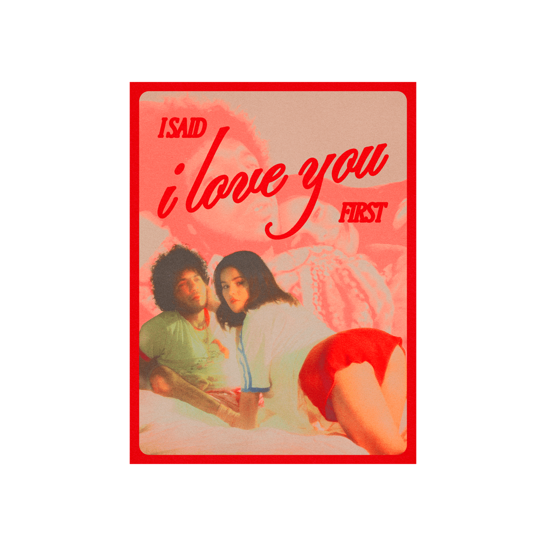 I SAID I LOVE YOU FIRST POSTER
