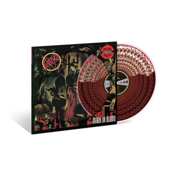 Slayer - Reign In Blood 40th ("Blood" Filled Zoetrope) 1LP