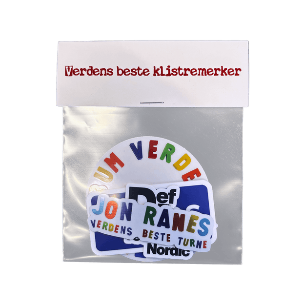VERDENS BESTE KLISTREMERKER