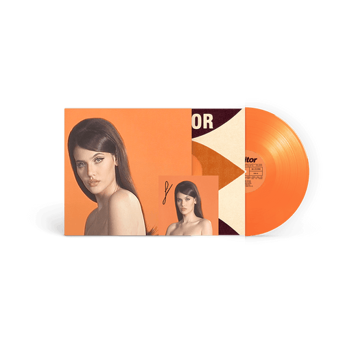 Visitor Store Exclusive Orange Vinyl + Signed Art Card