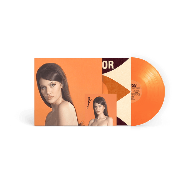 Visitor Store Exclusive Orange Vinyl + Signed Art Card
