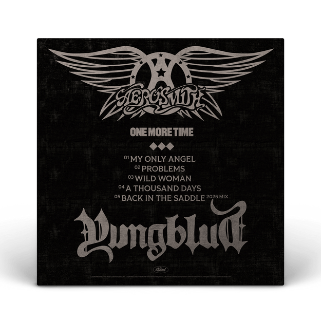 AEROSMITH & YUNGBLUD - One More Time Red Vinyl (Aerosmith Store Exclusive)