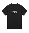 Tessa logo tee, black