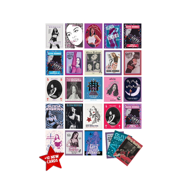 Olivia Rodrigo GUTS Trading Card Pack