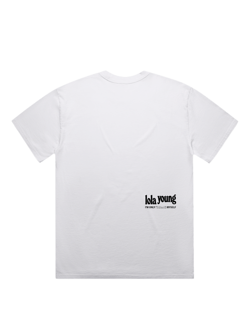 White Doll Print T-Shirt