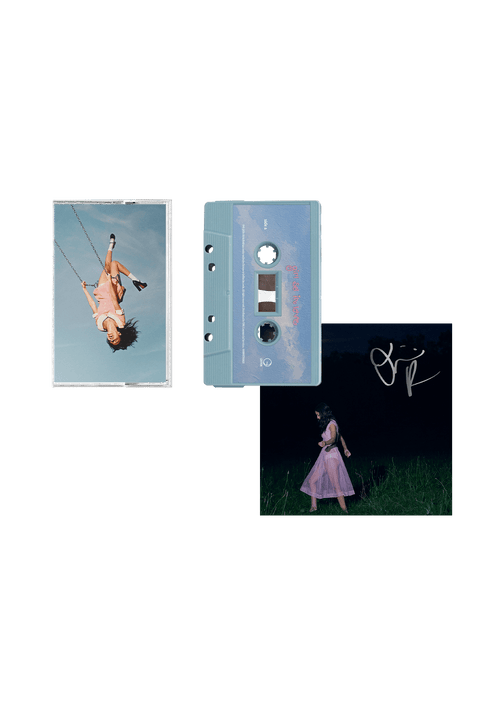 you seem pretty sad for a girl so in love - exclusive baby blue cassette + signed art card