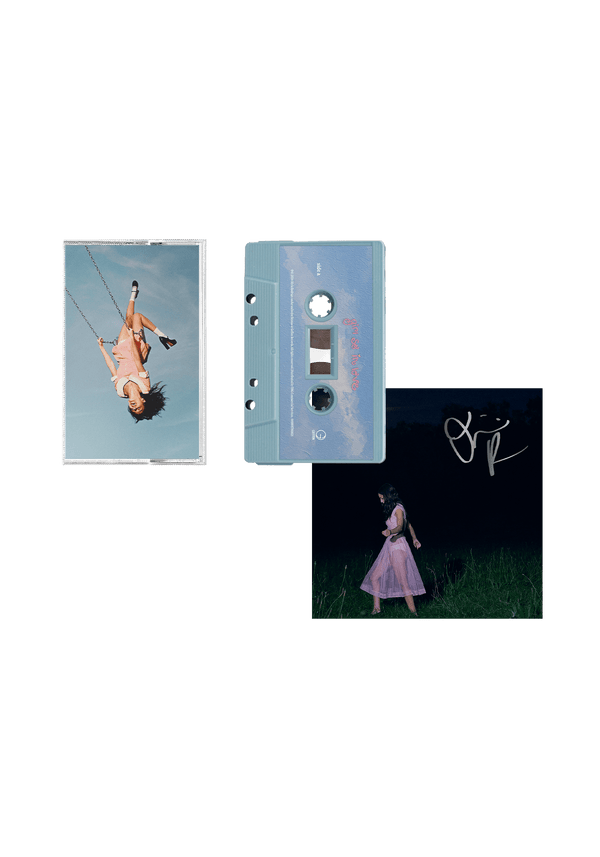 you seem pretty sad for a girl so in love - exclusive baby blue cassette + signed art card