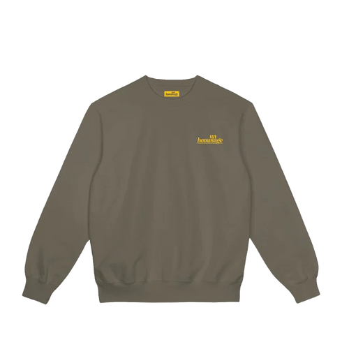 un hommage - sweat, mocca