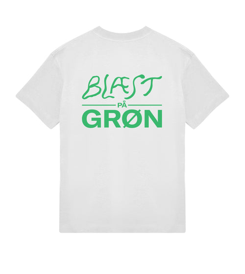 Blæst på grøn, White