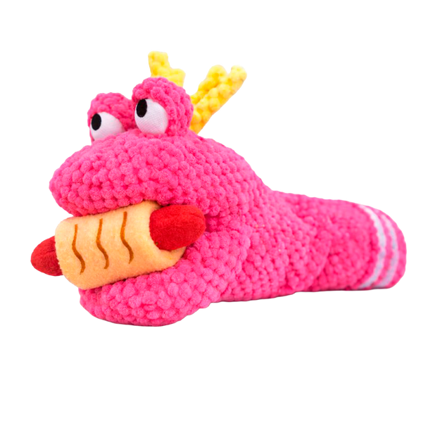 Strømpebamse + pølsehorn